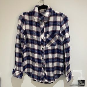 Honey Punch Flannel Button Down Shirt
